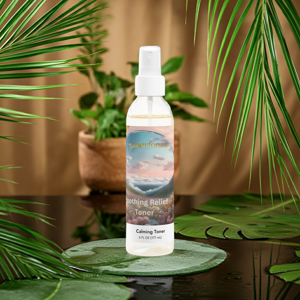 Calming Facial Toner 6oz – Hydrating & Soothing for All Skin Types