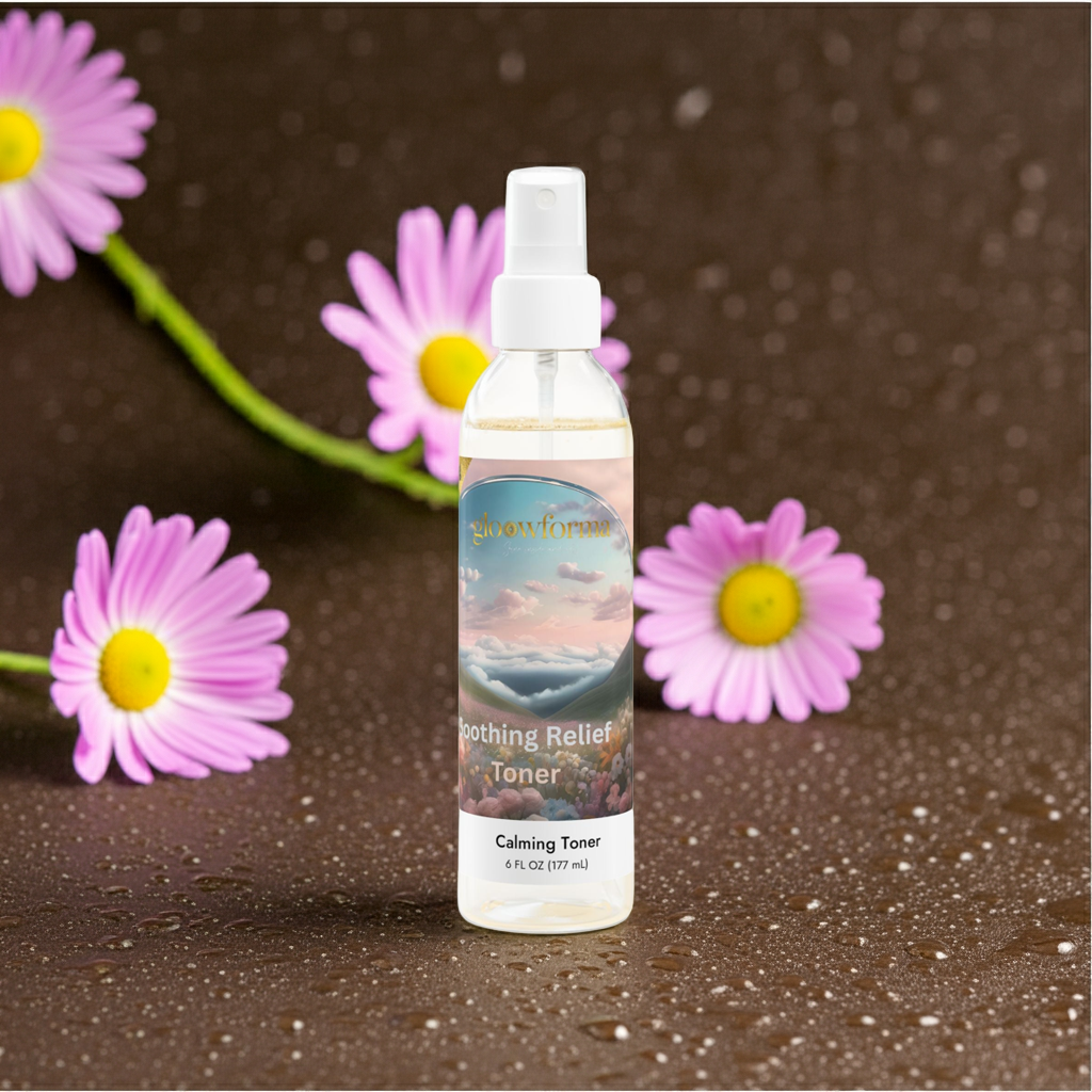 Calming Facial Toner 6oz – Hydrating & Soothing for All Skin Types