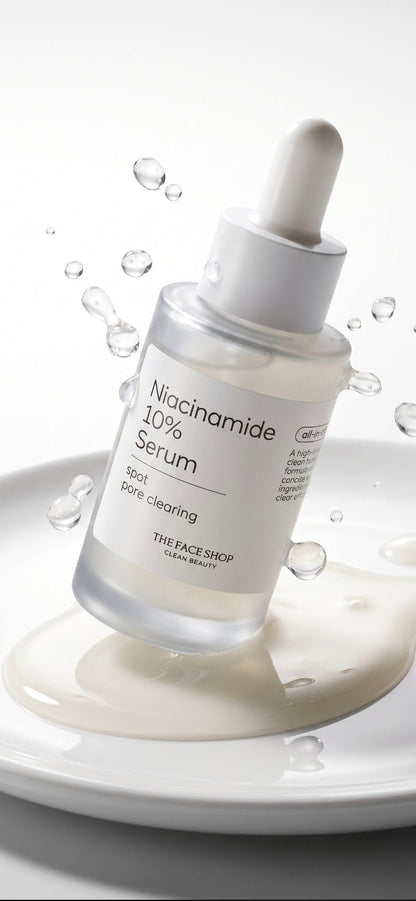 Niacinamide 10% + Peptide Face Serum – Pore & Oil Control