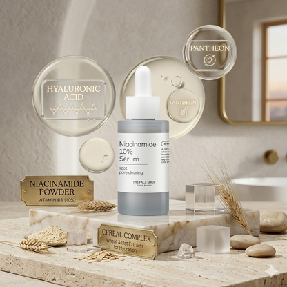 Niacinamide 10% + Peptide Face Serum – Pore & Oil Control