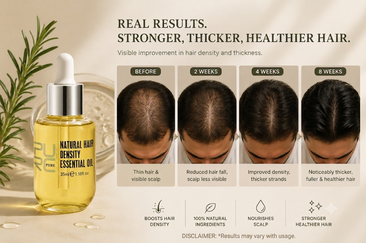 Intensive Hair Growth & Density Oil – 2-Piece Set