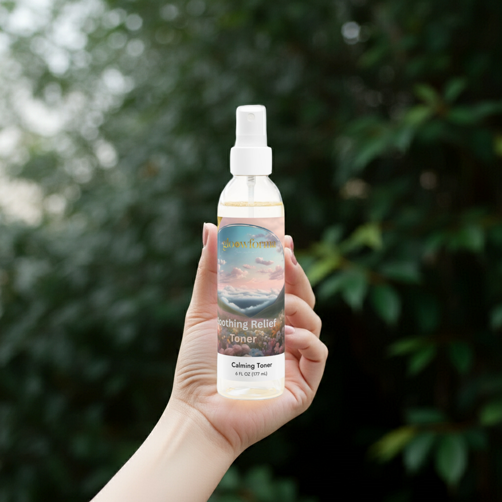 Calming Facial Toner 6oz – Hydrating & Soothing for All Skin Types